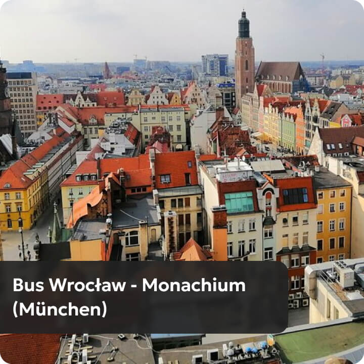 Bus Wrocław - Monachium (München)